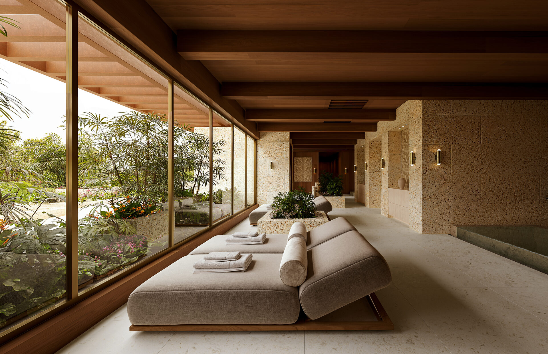 Spa and wellness rendering